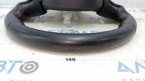 Naked steering wheel Jeep Compass 17-21 leather, black, with pads, scratches, dents