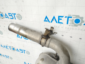 Muffler rear part with barrel BMW X1 F48 16-22 B46 AWD with damper, with catalytic converter, dented