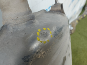 Muffler rear part with barrel BMW X1 F48 16-22 B46 AWD with damper, with catalytic converter, dented