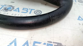 Naked steering wheel Jeep Grand Cherokee WK2 14-21 black leather, with pads, scratches, bumps, for dry cleaning