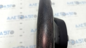 Bare steering wheel Mini Cooper Countryman R60 10-16 leather black, with lower pad, scratches, needs cleaning