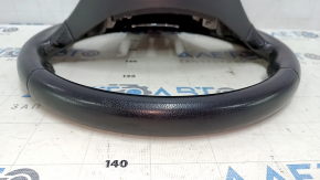 Naked steering wheel Mitsubishi Outlander 14-16 leather black, scratches