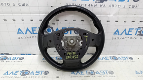 Naked steering wheel Mitsubishi Outlander 14-16 leather black, scratches