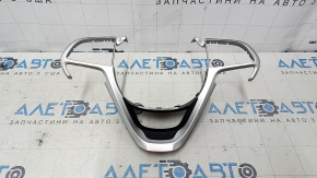 Steering wheel cover Jeep Cherokee KL 14-18 gold, 3 parts