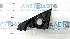 Mirror cover inner left Honda Accord 13-17 black, under tweeter