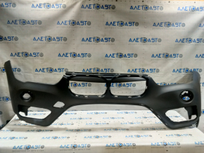Bare front bumper BMW X1 F48 16-19 without parking sensors