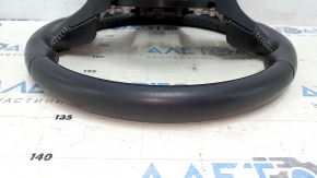 Naked steering wheel Subaru Forester 19-23 SK leather black, with rear pad, scratches