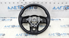 Naked steering wheel Subaru Legacy 15-17 leather black, bumps, scratches