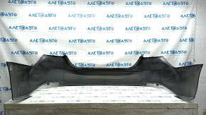 Bare rear bumper Toyota Camry v70 18-24 L/LE/XLE without parking sensors, graphite, broken mount, cracks