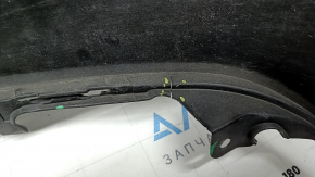 Bare rear bumper Toyota Camry v70 18-24 L/LE/XLE without parking sensors, graphite, broken mount, cracks