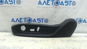 Driver's side seat trim left VW Passat b8 16-19 USA black, electric, worn