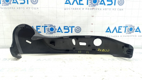 Driver's side seat trim left VW Passat b8 16-19 USA black, electric, worn