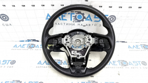 Naked steering wheel Subaru Forester 19-23 SK rubber black, with rear pad, scratches