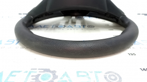 Bare steering wheel Dodge Dart 13-16 black, rubber, with pads, scratches