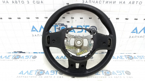 Bare steering wheel Dodge Dart 13-16 black, rubber, with pads, scratches
