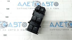 Front left window lift control Honda Accord 17 black, 2 buttons auto, with backlight