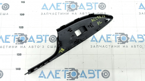 Rear left window lifter control trim Honda Accord 13-17 structure
