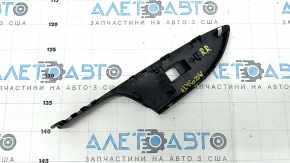 Rear right window lifter control trim Honda Accord 13-17 structure