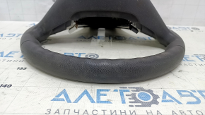 Naked steering wheel Chevrolet Volt 11-15 rubber with white overlay, without buttons, for dry cleaning, scratches, scuffs