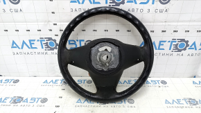 Bare steering wheel BMW X5 E70 07-13 leather, black, scratches, bumps, for dry cleaning