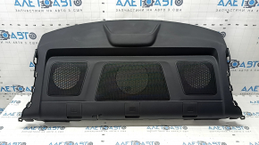 Rear shelf Honda Accord 16-17 hybrid, black for subwoofer, with brake light
