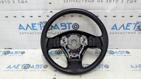 Naked steering wheel Subaru Forester 14-16 SJ black rubber, with rear pad, scratches