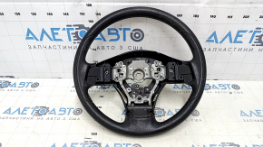 Naked steering wheel Subaru Forester 14-16 SJ black rubber, with rear pad, scratches