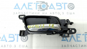 Door handle inner front right Honda Accord 13-17 chrome, with plug