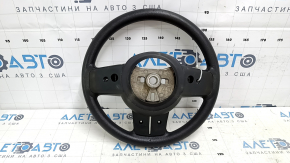 Naked steering wheel Jeep Patriot 11-17 rubber, with rear pad, worn, bumps