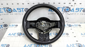 Bare steering wheel Jeep Patriot 11-17 rubber, with rear pad, worn