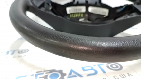 Bare steering wheel Jeep Patriot 11-17 rubber, with rear pad, worn