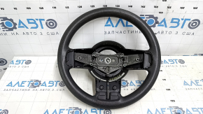 Bare steering wheel Jeep Patriot 11-17 rubber, with rear pad, worn, scratches