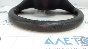 Bare steering wheel Jeep Patriot 11-17 rubber, with rear pad, worn, scratches