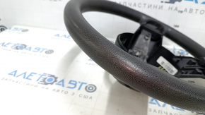 Bare steering wheel Jeep Patriot 11-17 rubber, with rear pad, worn, scratches