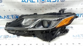 Headlight front left complete Toyota Camry v70 18-20 halogen + LED, contact with water