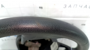 Bare steering wheel Jeep Cherokee KL 14-21 rubber black, with lower pad, scuffed