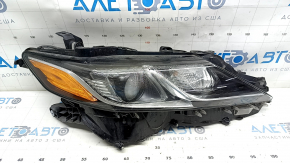 Headlight front right complete Toyota Camry v70 18-20 halogen + LED, contact with water