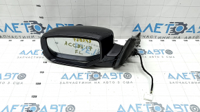 Side mirror left Honda Accord 14-17 6 pins, turn signal, graphite