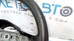 Naked steering wheel Jeep Compass 11-16 rubber black, with rear pad, scratches