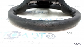 Naked steering wheel Subaru Impreza 17-23 GK rubber black, with rear pad, cut