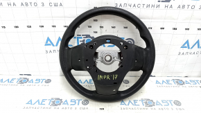 Naked steering wheel Subaru Impreza 17-23 GK rubber black, with rear pad, cut