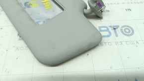 Right visor VW Passat b8 16-19 USA gray, without hook, for backlight, for dry cleaning