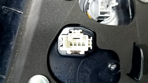 Lamp outer wing right Honda Accord 16-17 hybrid, rest LED, cracks in glass
