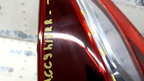 Lamp outer wing right Honda Accord 16-17 hybrid, rest LED, cracks in glass