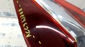 Lamp outer wing right Honda Accord 16-17 hybrid, rest LED, cracks in glass