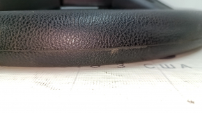 Bare steering wheel Dodge Journey 11-15 black rubber, no buttons, with pads, for dry cleaning, scuffs, scratches