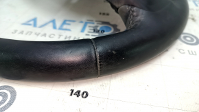 Naked steering wheel Dodge Journey 11-16 leather black, heated, no buttons, with pads, scratches