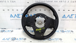 Bare steering wheel Subaru Impreza 17-23 GK rubber black, with pads, scratches
