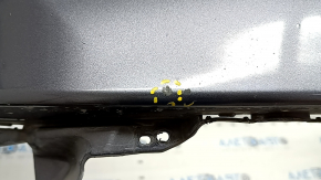 Bare front bumper Honda Accord 16-17 rest, hybrid, graphite, broken fasteners, dented, scratches, sand