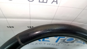 Naked steering wheel Chrysler 200 15-17 leather black, worn, scratches, bumps